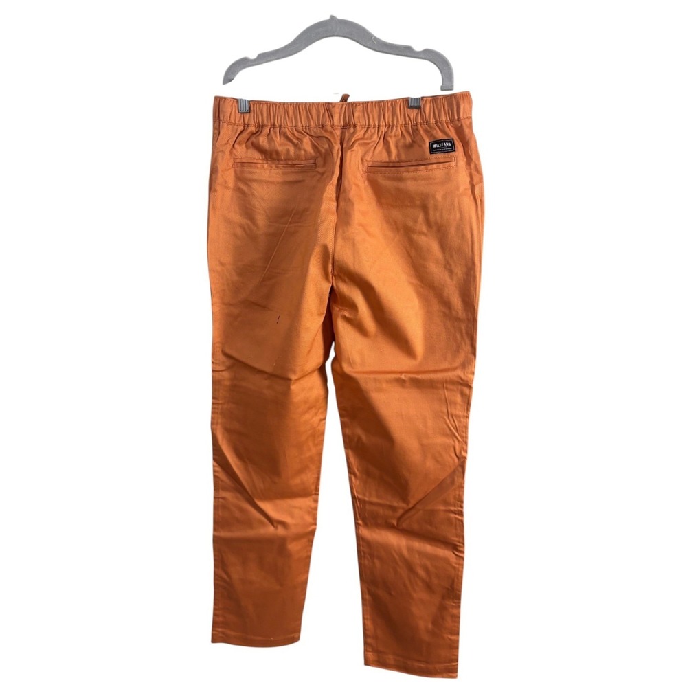 Women's Orange Stretch Trousers